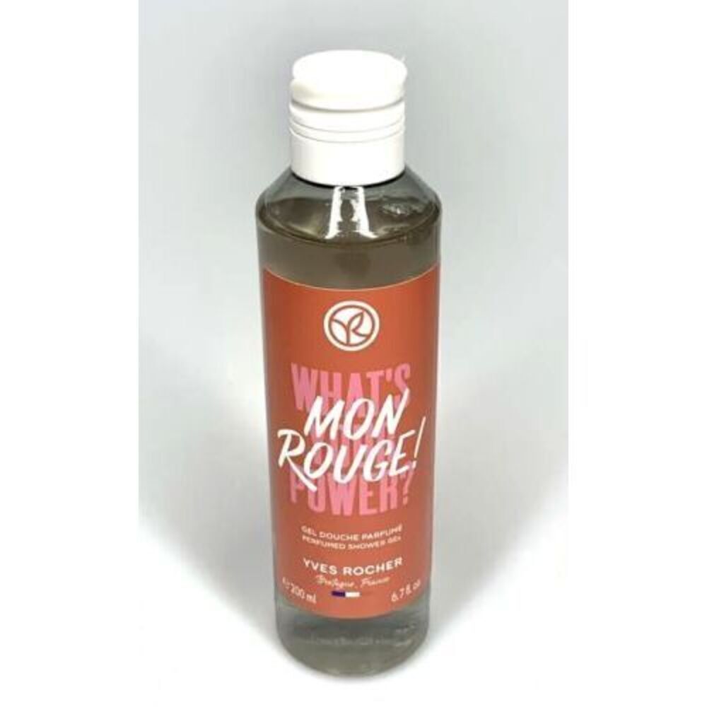 Yves Rocher Mon Rouge Perfumed Shower Gel What's Your Power 6.7 oz New